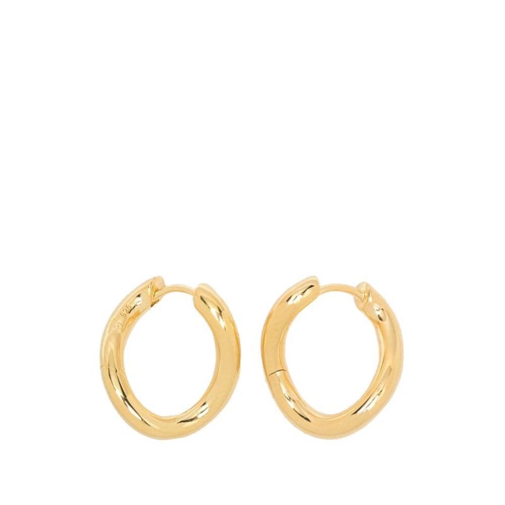 Tom Wood Gold Earrings Men